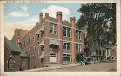 Business College Postcard