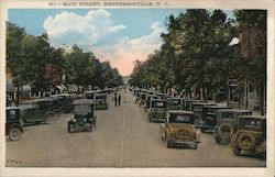 View of Main Street Postcard