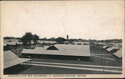 Bird's-Eye View New Cantonment Postcard