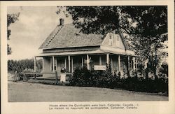 House Where the Quintuplets Were Born Callander, Canada Misc. Canada Postcard Postcard Postcard