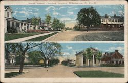 Street Scenes Carolina Heights Postcard