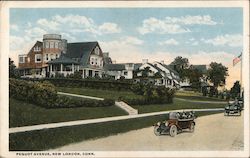 Pequot Avenue Postcard