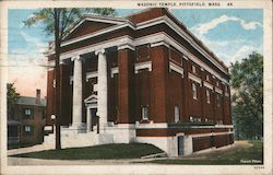 Masonic Temple Postcard