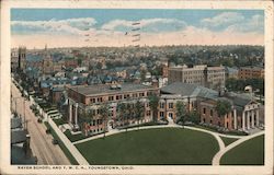 Rayen School and Y.W.C.A. Youngstown, OH Postcard Postcard Postcard