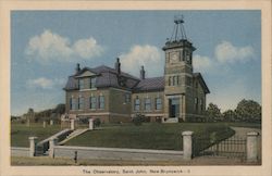 The Observatory Saint John, NB Canada New Brunswick Postcard Postcard Postcard