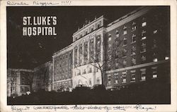 St Luke's Hospital Postcard