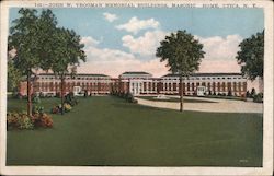 John W. Vrooman Memorial Buildings, Masonic Home Postcard