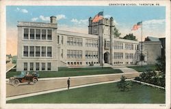 Grandview School Postcard