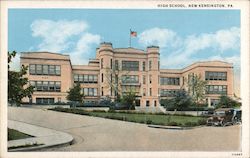 High School New Kensington, PA Postcard Postcard Postcard