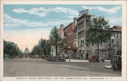 Harvey's Famous Restaurant Postcard