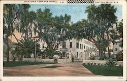 Daytona Terrace Hotel Postcard
