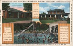 Pocalla Cottage Camp and Swimming Pool Postcard