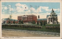 Columbia College Postcard