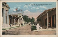 Callixto Garcia Street Guantanamo, Cuba Postcard Postcard Postcard