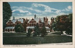 Soldiers' Home Main Building Postcard