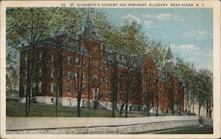 St. Elizabeth's Academy and Seminary, Allegany Postcard