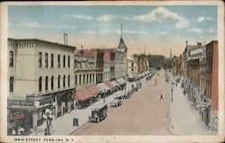 Main Street Penn Yan, NY Postcard Postcard Postcard