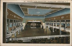 Pier Ball Room From Balcony, Celeron Park Postcard