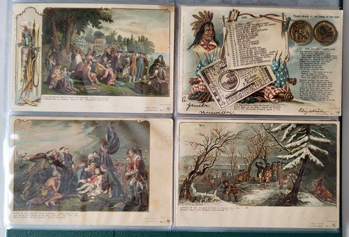 40 1903 PMCs * AMERICAN HISTORY REVOLUTION COLONIAL HEROES LANGE-SCHWALBACH RARE