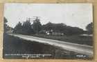 H.B. Brooks RPPC Belvidere Road & Lake Cottages At Grayslake, Illinois