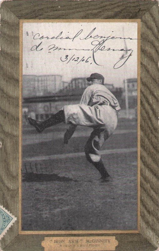 1906 - «Iron Arm» McGinnity, World's Champions 1906, New York, , (26.233)