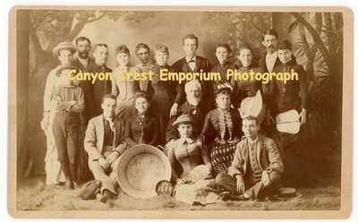1888 Samuel Carey Evans Family Riverside California Hawaii J Williams Photograph