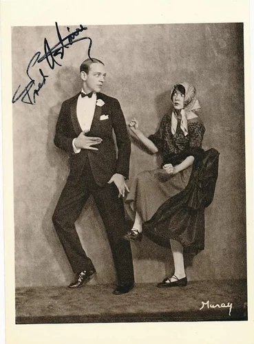 FRED ASTAIRE Signed Postcard Photograph in "Lady Be Good"