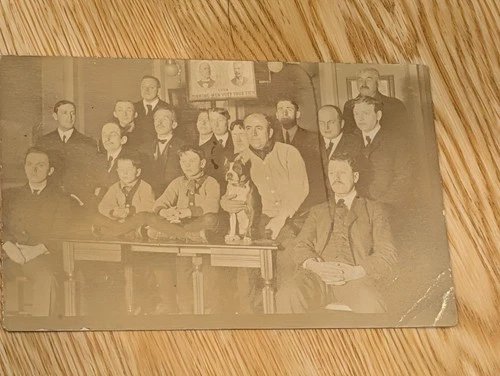 Eugene Debs Socialist Party Political Campaign Postcard Ben Hanford Real Photo