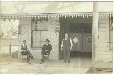RPPC ~ Saloon Exterior c.1910, OAKLAND, CALIFORNIA ~ Alameda County ~ REAL PHOTO