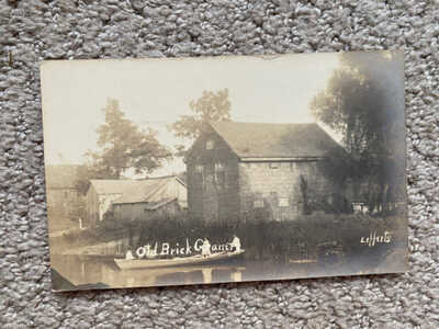 Old Brick Granary Milford Delaware Postcard Real Photo