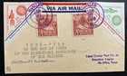 1958 McAllen TX USA Rocket Mail 22th Anniversary First Day Postcard cover FDC