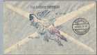 1935 Uruguay Registered Graf Zeppelin LZ 127 16 FLIGHT Postcard Cover To Germany