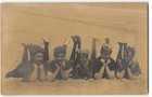 Bathing Beauties RPPC Rehoboth Beach, Delaware 1909 Antique Photo Postcard Rare