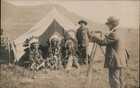 RPPC South Dakota P.J. Petrik Photographing Native Americans,Tripp Co.,SD