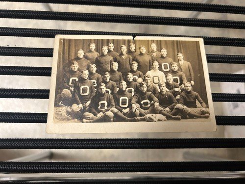 original 1911 OKLAHOMA SOONERS college football team POSTCARD