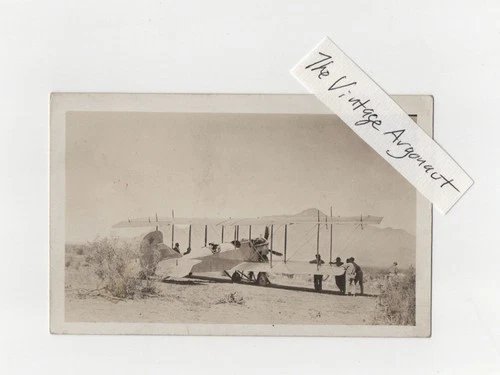 1916 RPPC 1st Aero Squadron Planes Mexican Expedition Photo Postcard W.H. Horne