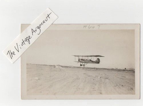 1916 Mexican Punitive Expedition RPPC Airplane No. 64 Lt. Dargue Columbus NM