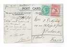 Australia 1913 combo franking (Australia & N.S.W. issues) on good post card