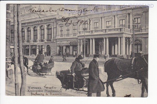 POLAND, WARSZAWA, KRAKO. PRZEDMIESCIE, WARSAW, 1913