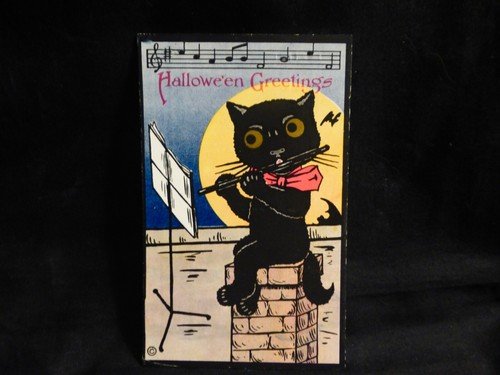 halloween postcards antique