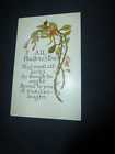 Halloween Postcard-Tiny Little Elf Up Fruit Tree-Offering your Future-Postcard