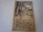 ANTIQUE GIBSON PUBL HALLOWEEN POSTARD DIVIDED UNPOSTED SEPIA CARD (double witch)