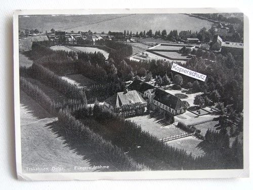 Trakehnen East Pr. Aerial photo circa 1930