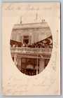 Young Turk Revolution Party Leader Salonika Greece Turkey c1908 RPPC