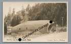 RPPC Fish Inn Roadside Gas Station COEUR D'ALENE LAKE ID Real Photo Postcard