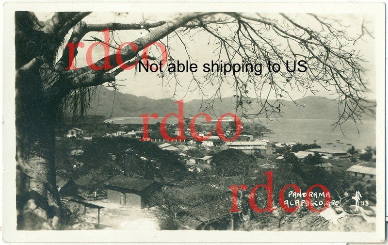 ACAPULCO Guerrero, vista parcial; Mexico