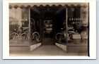 RPPC Real Photo Postcard Illinois Aurora Fa'ige Pedal Car Bicycles for sale