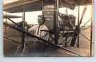 RPPC Real Photo Postcard Indiana Elkhart Howard LeVan The Red Devil Flyer