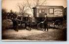 RPPC Real Photo Postcard Indiana Marietta Tucker Cash Grocery Wagon Phone 74