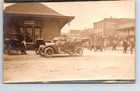 RPPC Real Photo Postcard Henderson North Carolina Sou or SAL Railroad Depot